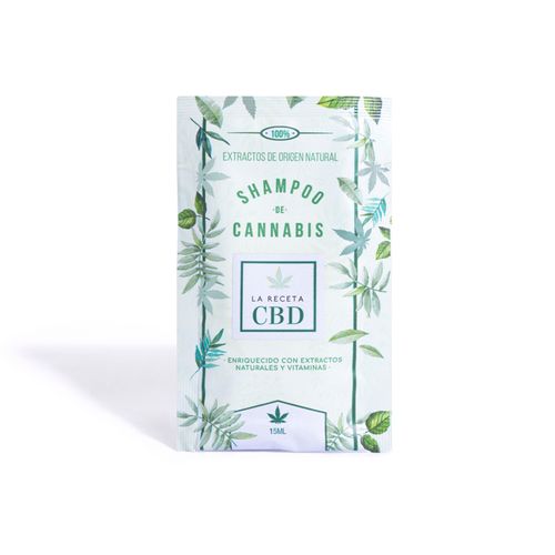 Sachet de Shampoo de Romero La Receta 15 ML